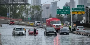 NYC Flooding on Sept 29, 2023. Ed Jones/AFP via Getty Images